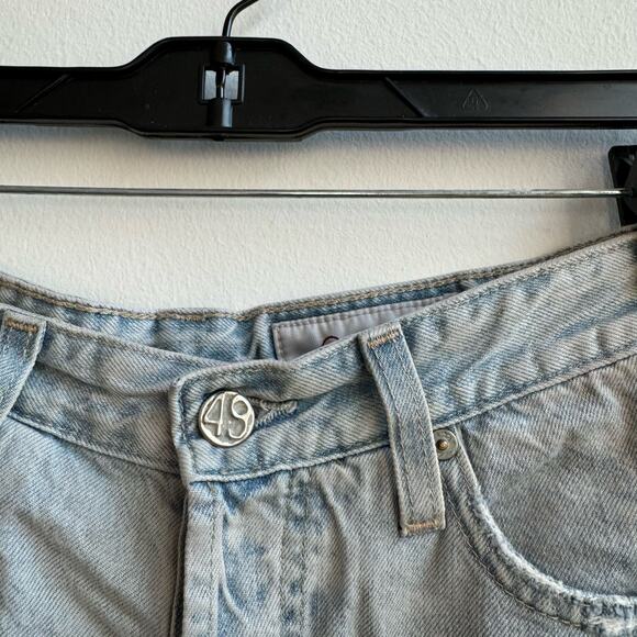 AG Jeans 49 Button Distressed Cut Off Shorts - 26 - Picture 9 of 9